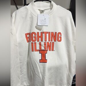 Fighting Illini White T-Shirt